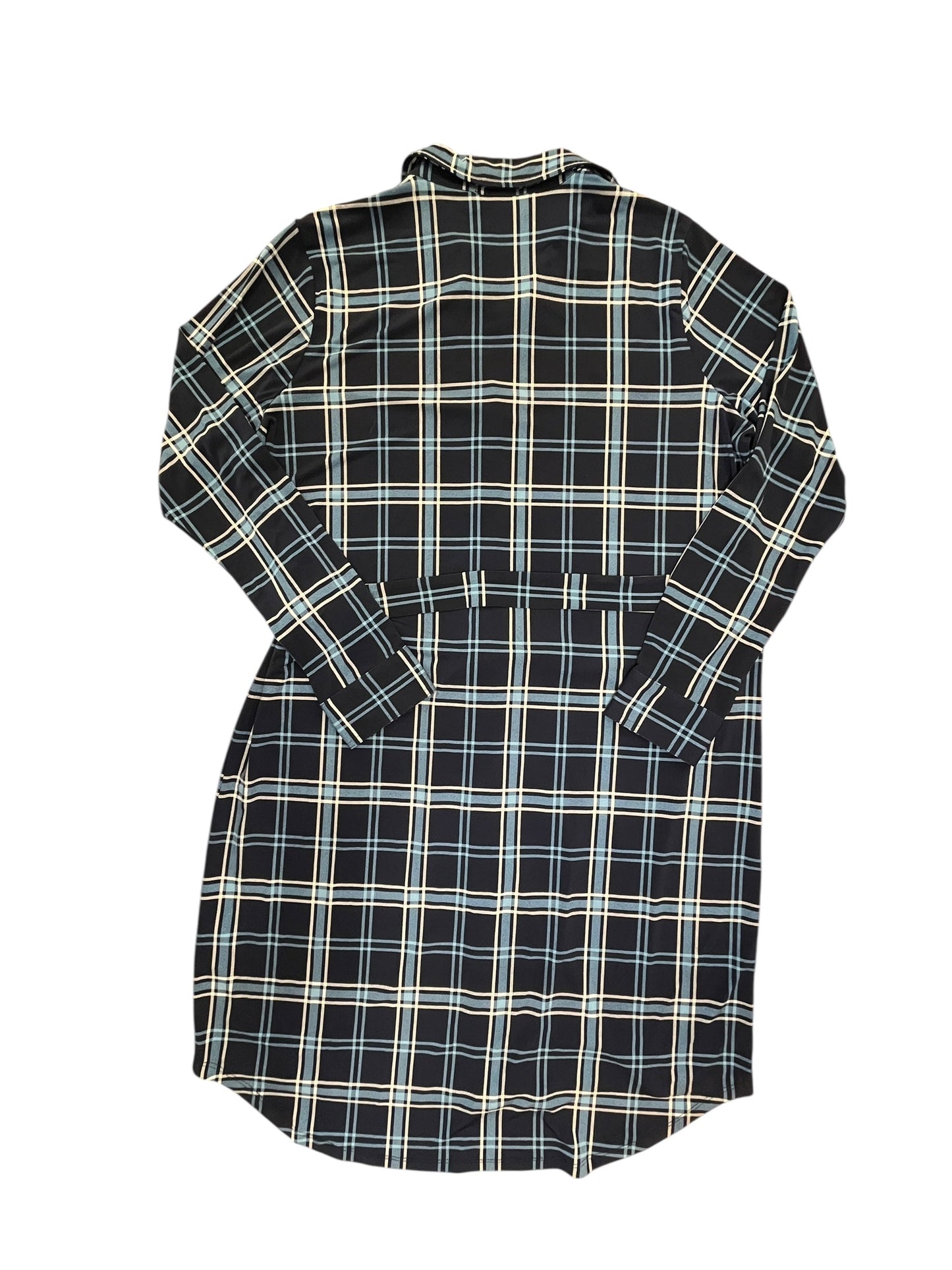 Dress Work By Michael By Michael Kors In Blue, Size:Xl