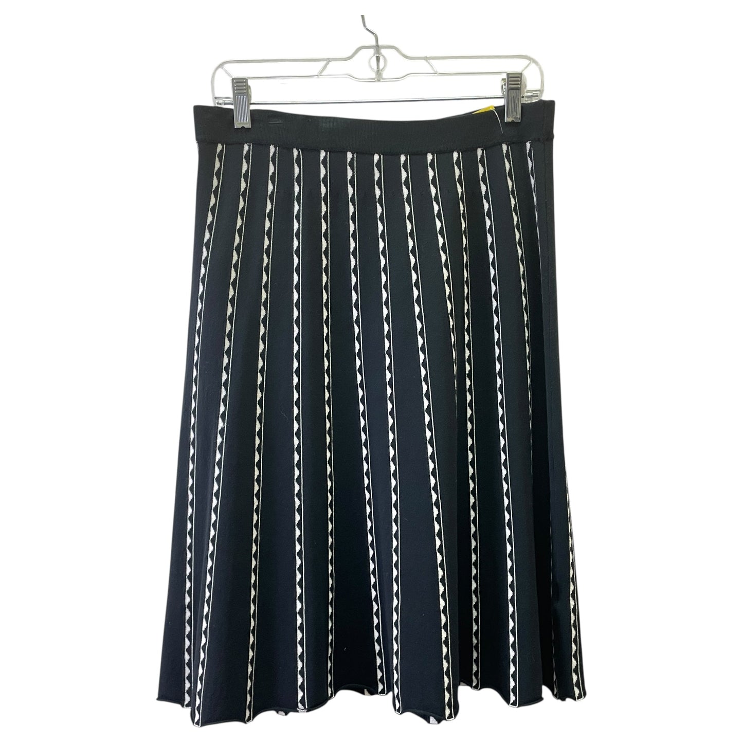 Skirt Midi By Sioni In Black & White, Size:M
