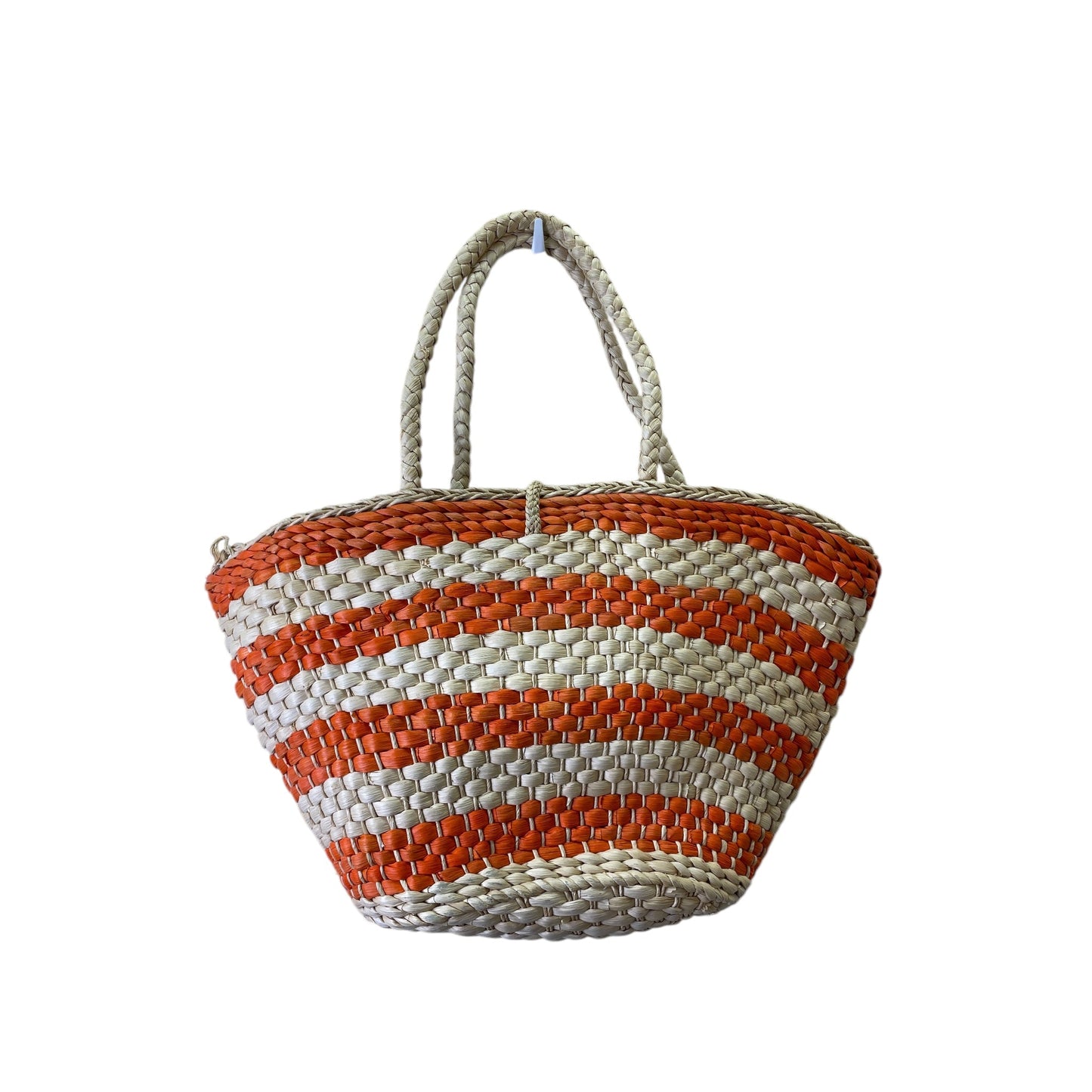 Handbag By J. Crew In Orange, Size:Large