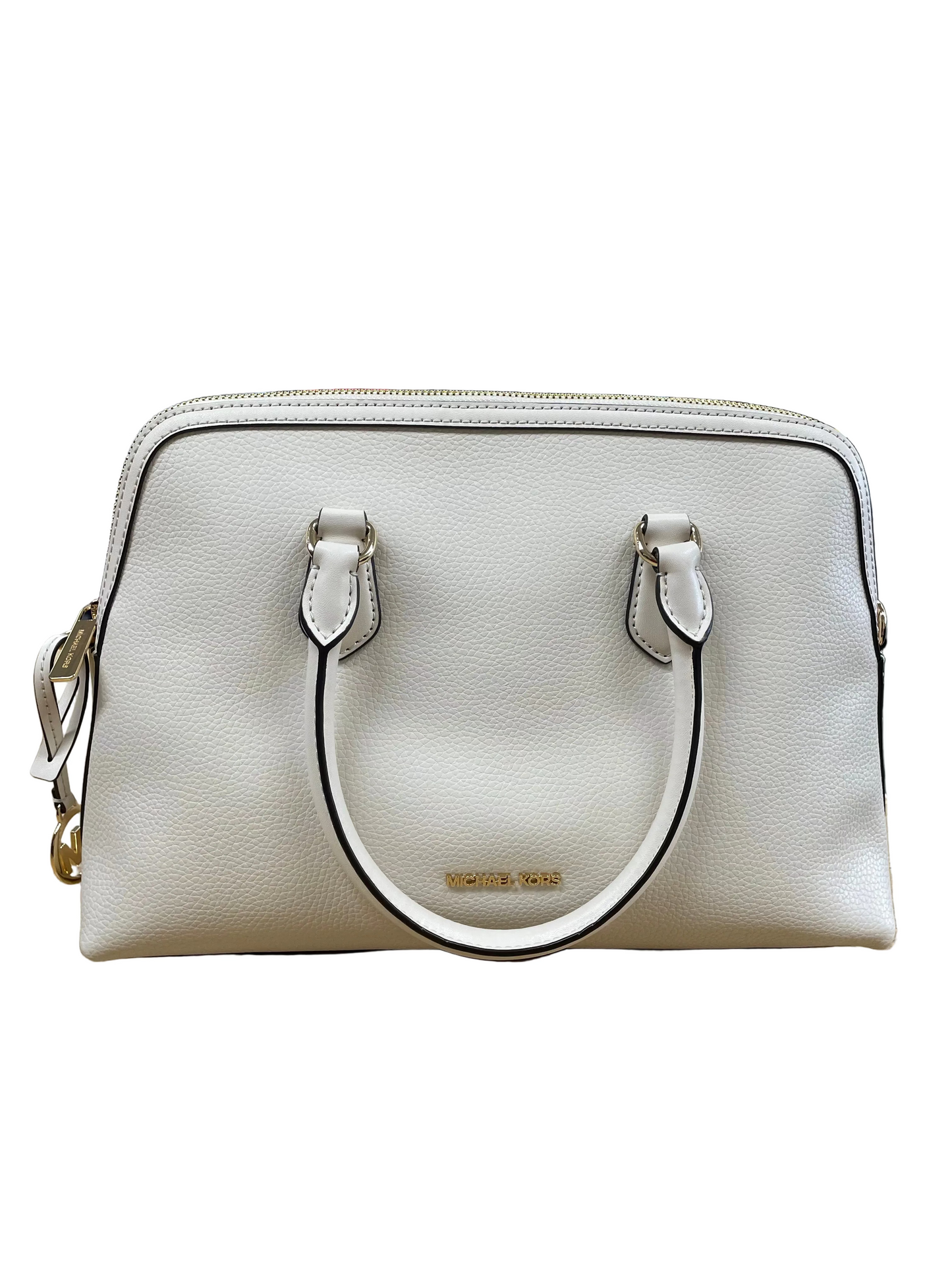 Handbag Designer By Michael Kors In Beige, Size:Large
