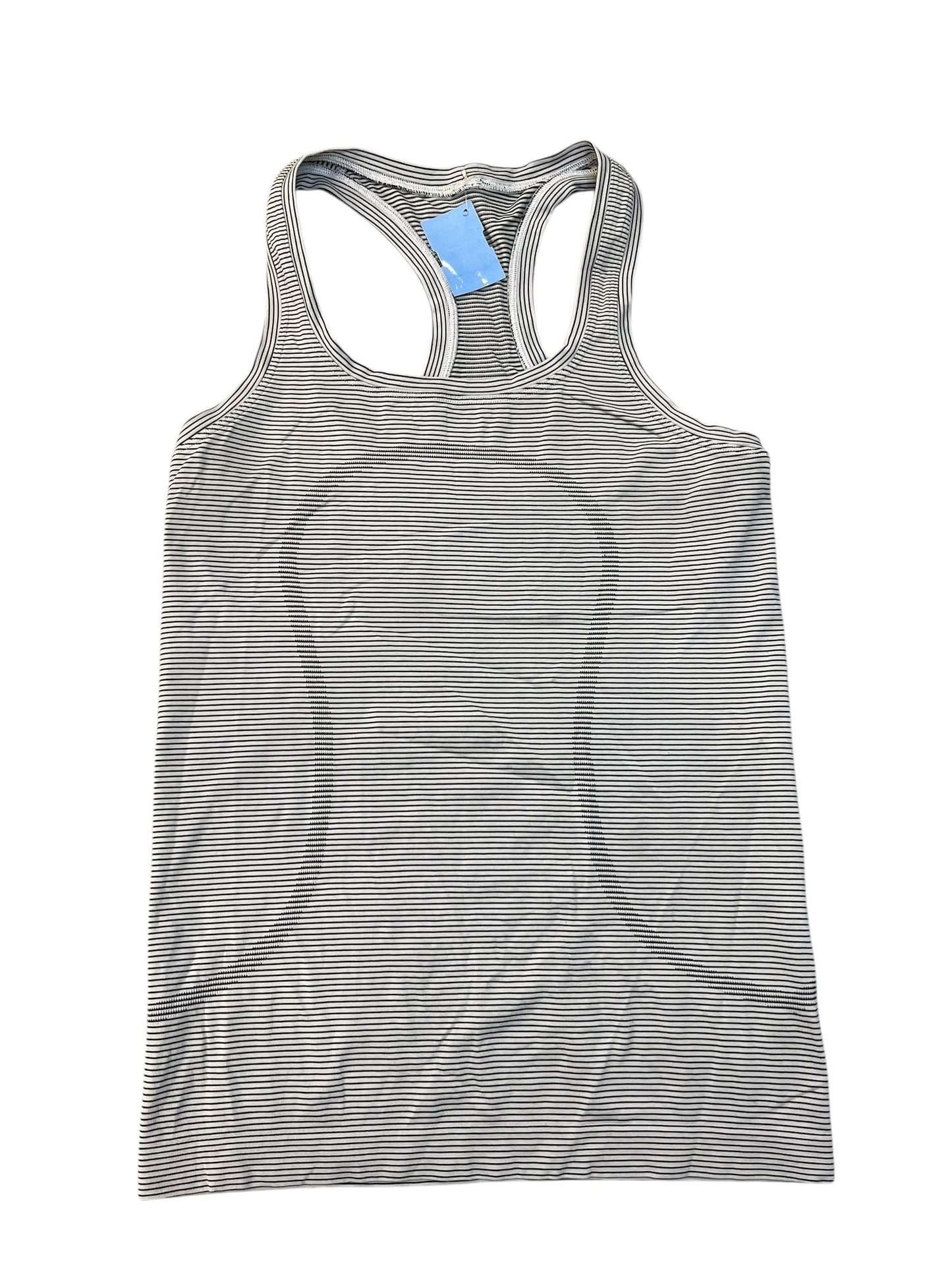 Athletic Tank Top By Lululemon In Striped Pattern, Size:S