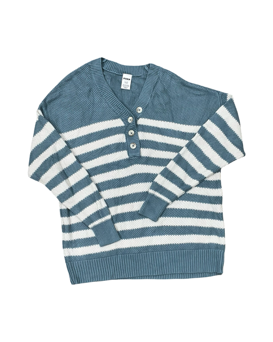 Sweater By Pink In Blue & White, Size:S