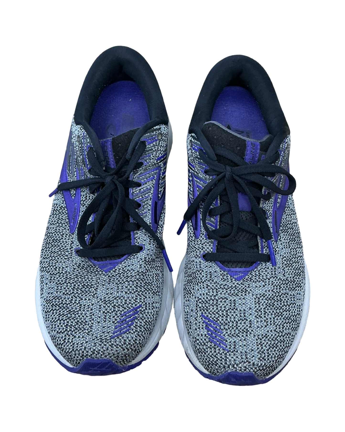 Shoes Athletic By Brooks In Black & Grey, Size:9.5