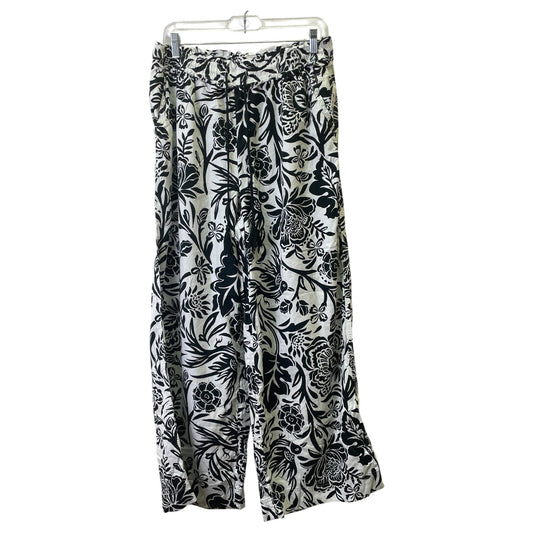 Pants Lounge By Knox Rose In Black & White, Size:M