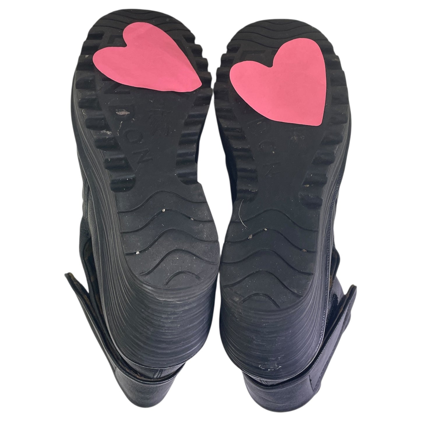 Boots Ankle Heels By Fly London In Black, Size:9