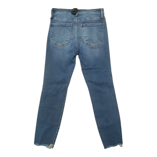 Jeans Skinny By Kut In Blue Denim, Size:4