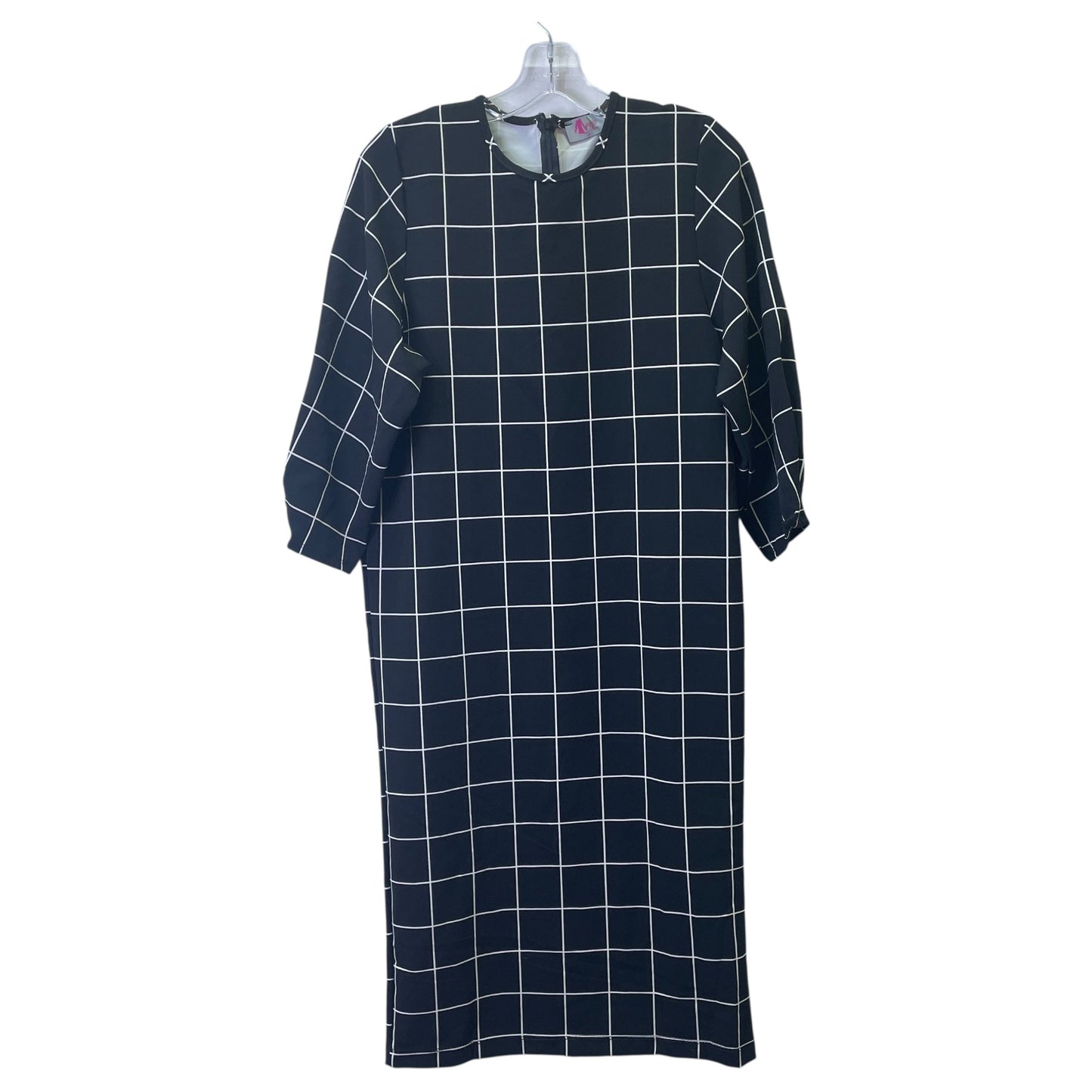 Dress Party Midi By Mayas Place In Black, Size:M