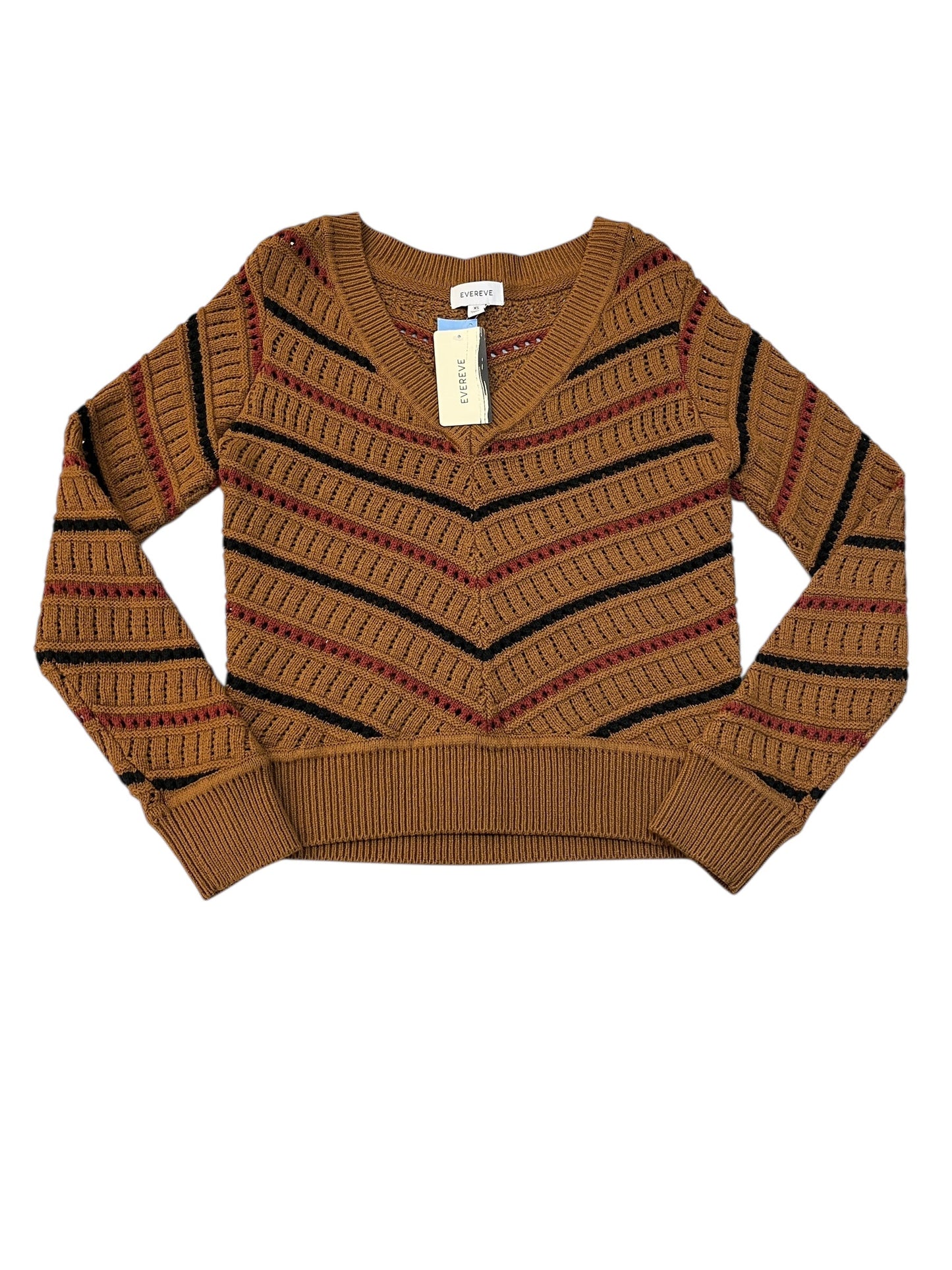 Sweater By Evereve In Brown, Size:Xs