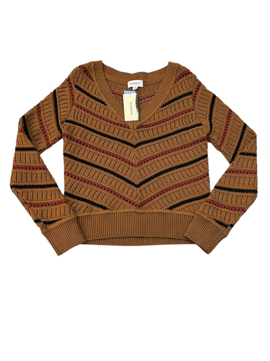 Sweater By Evereve In Brown, Size:Xs