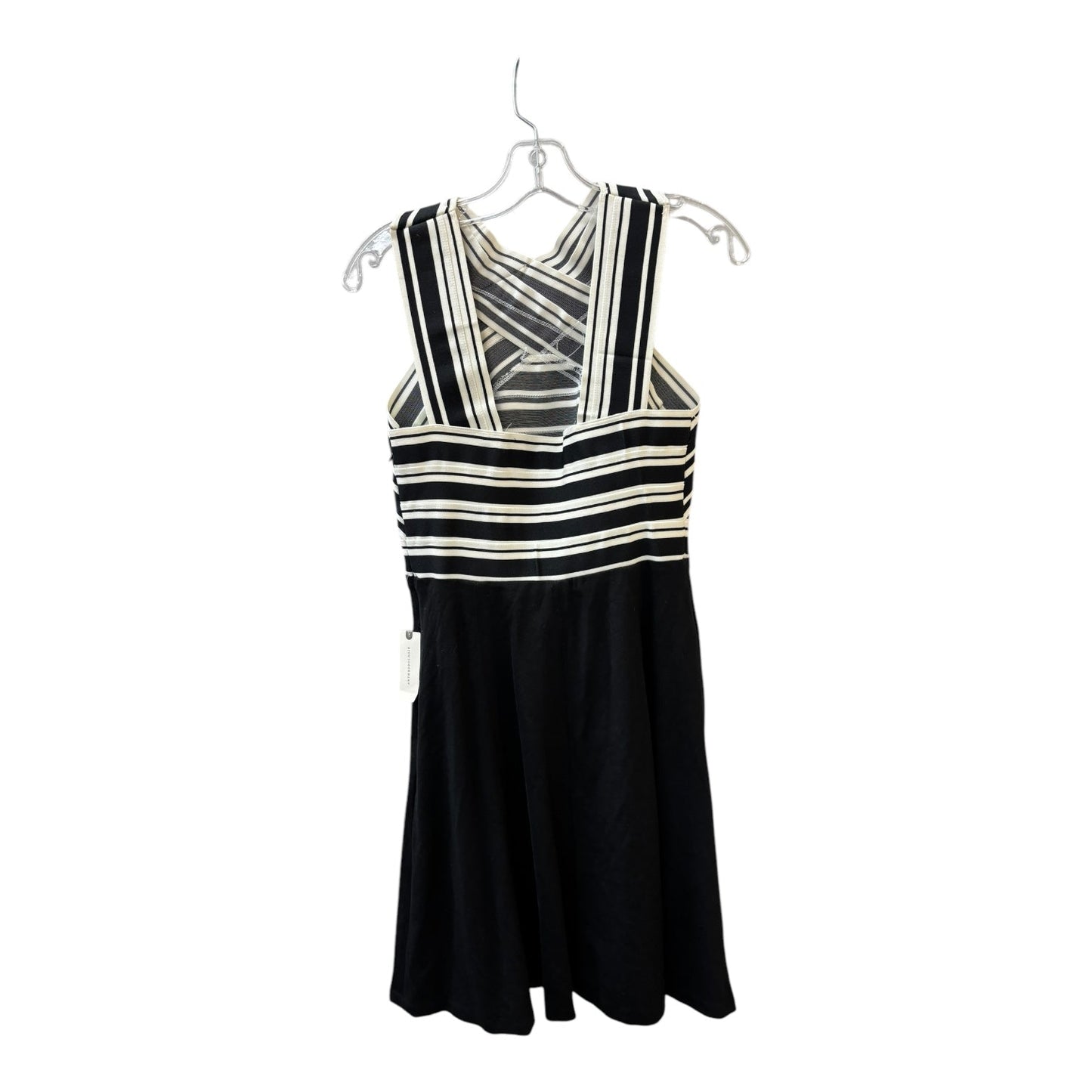 Dress Casual Short By Maeve In Black & White, Size:S
