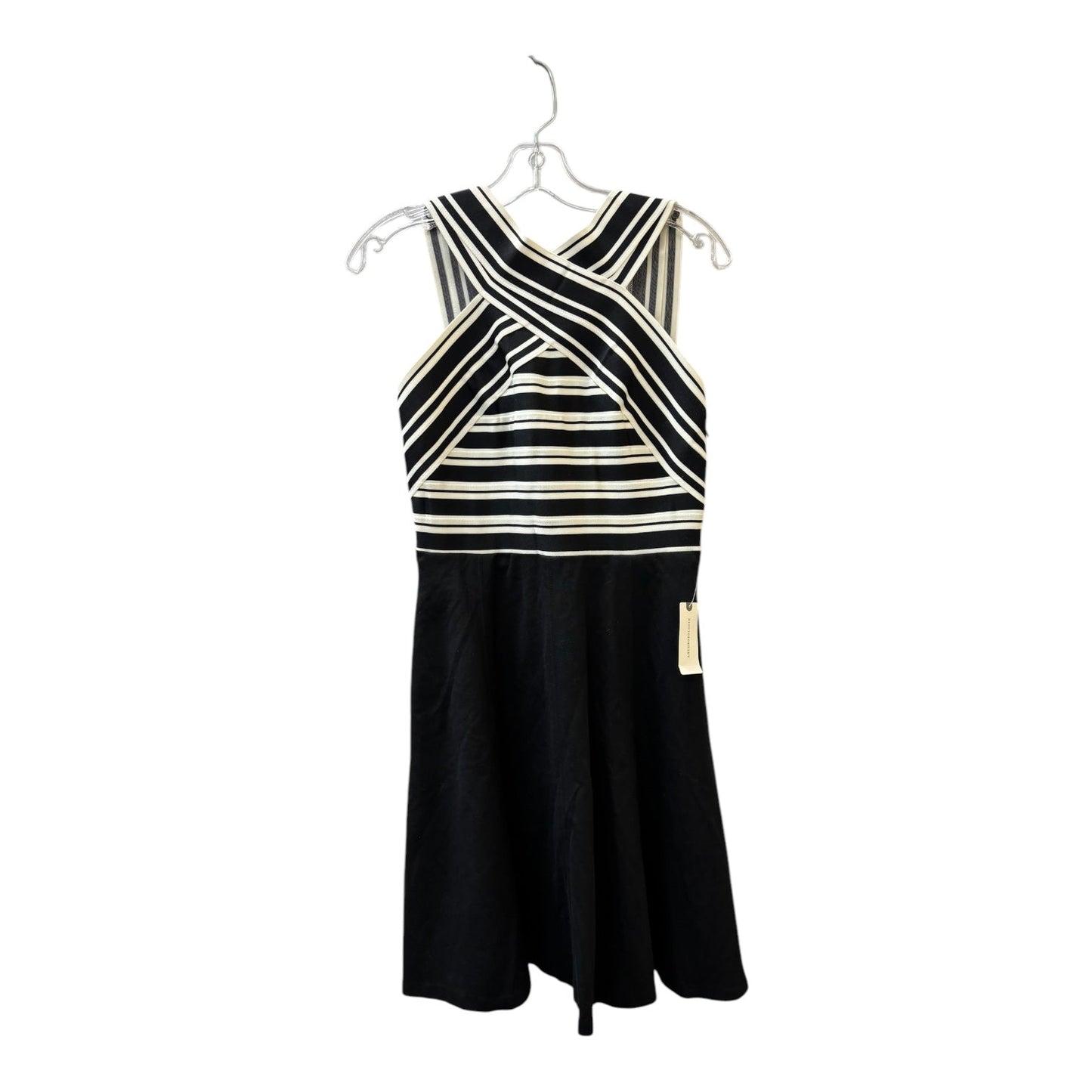 Dress Casual Short By Maeve In Black & White, Size:S