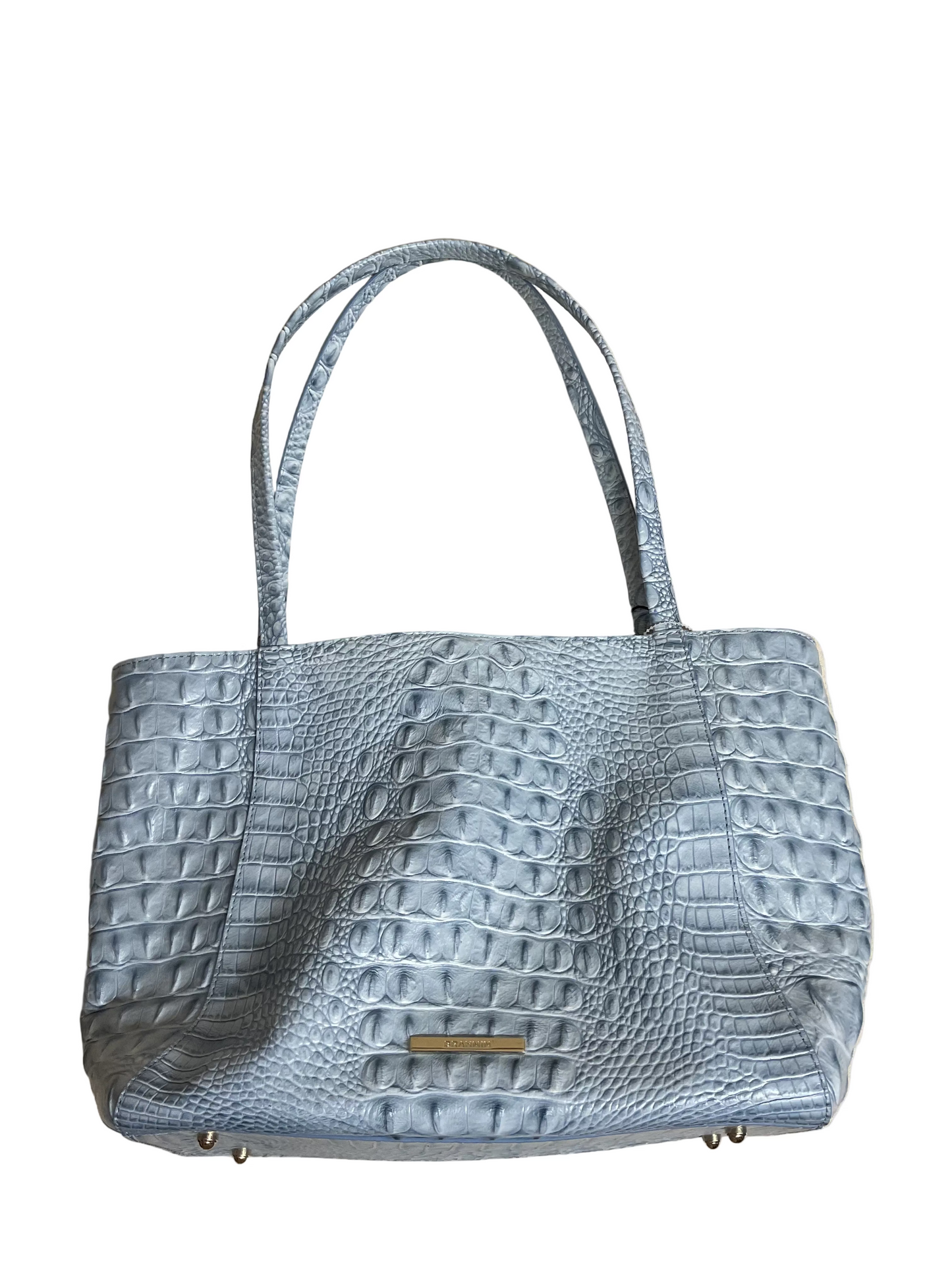 Handbag Designer By Brahmin In Blue, Size:Large