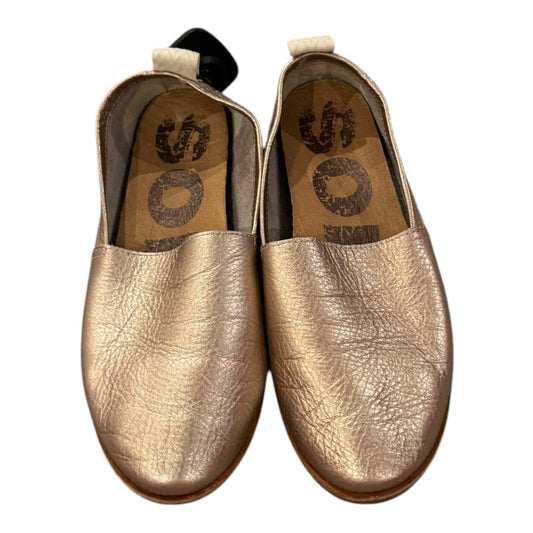 Shoes Designer By Sorel In Rose Gold, Size:8