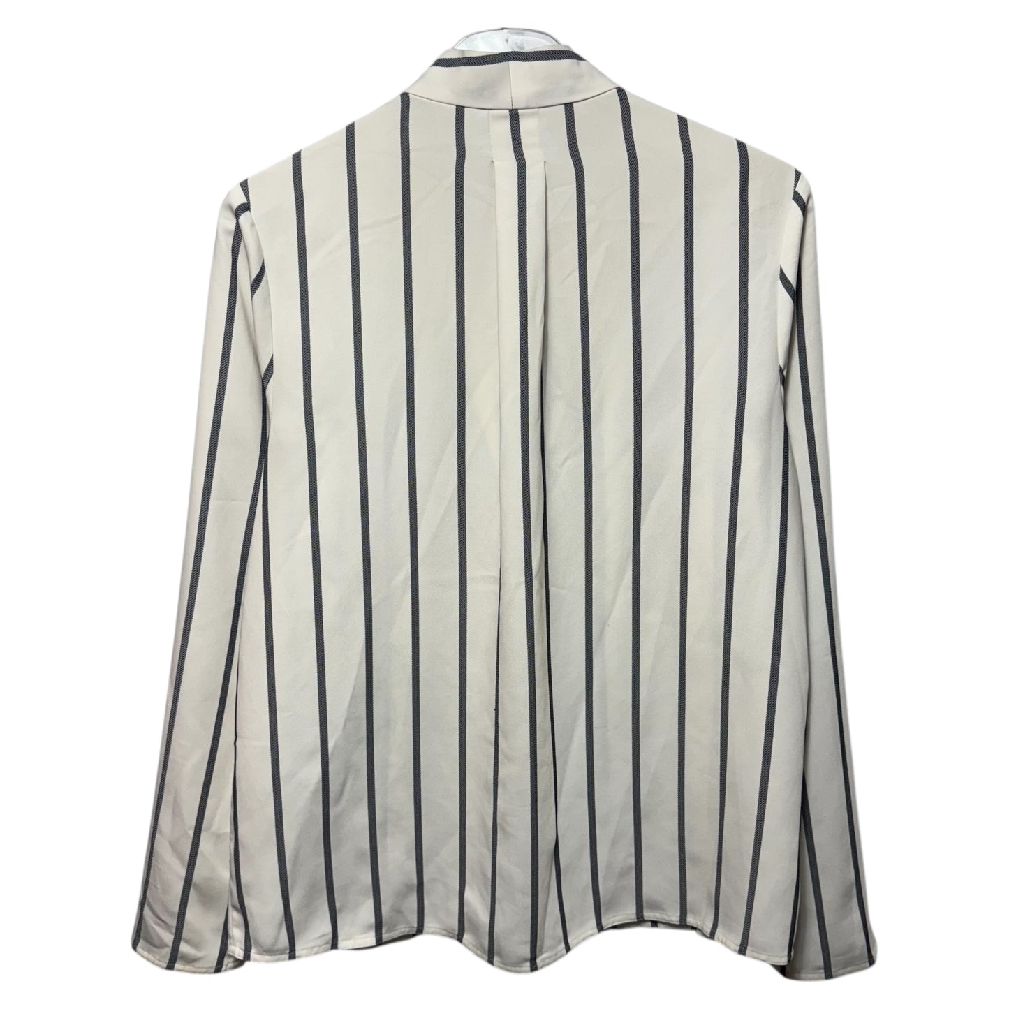 Top Long Sleeve By Babaton In Striped Pattern, Size: L