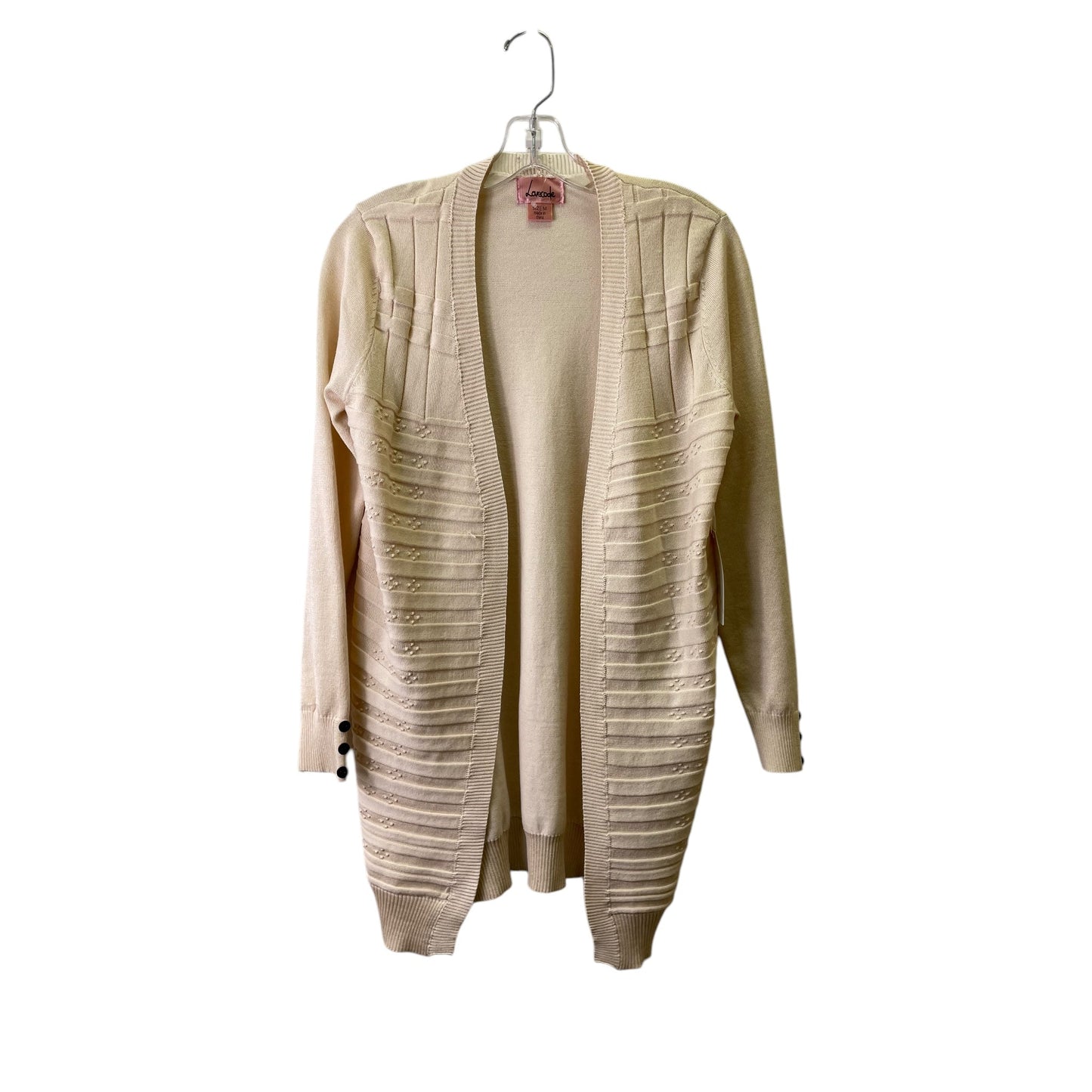 Cardigan By Lovecode In Beige, Size:M