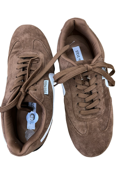 Shoes Sneakers By Steve Madden In Brown, Size:9