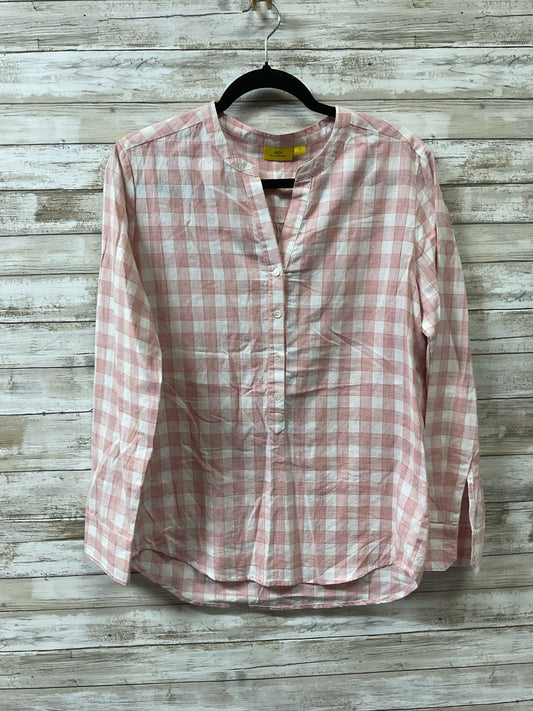 Top Ls By Cmb In Pink & White, Size:S