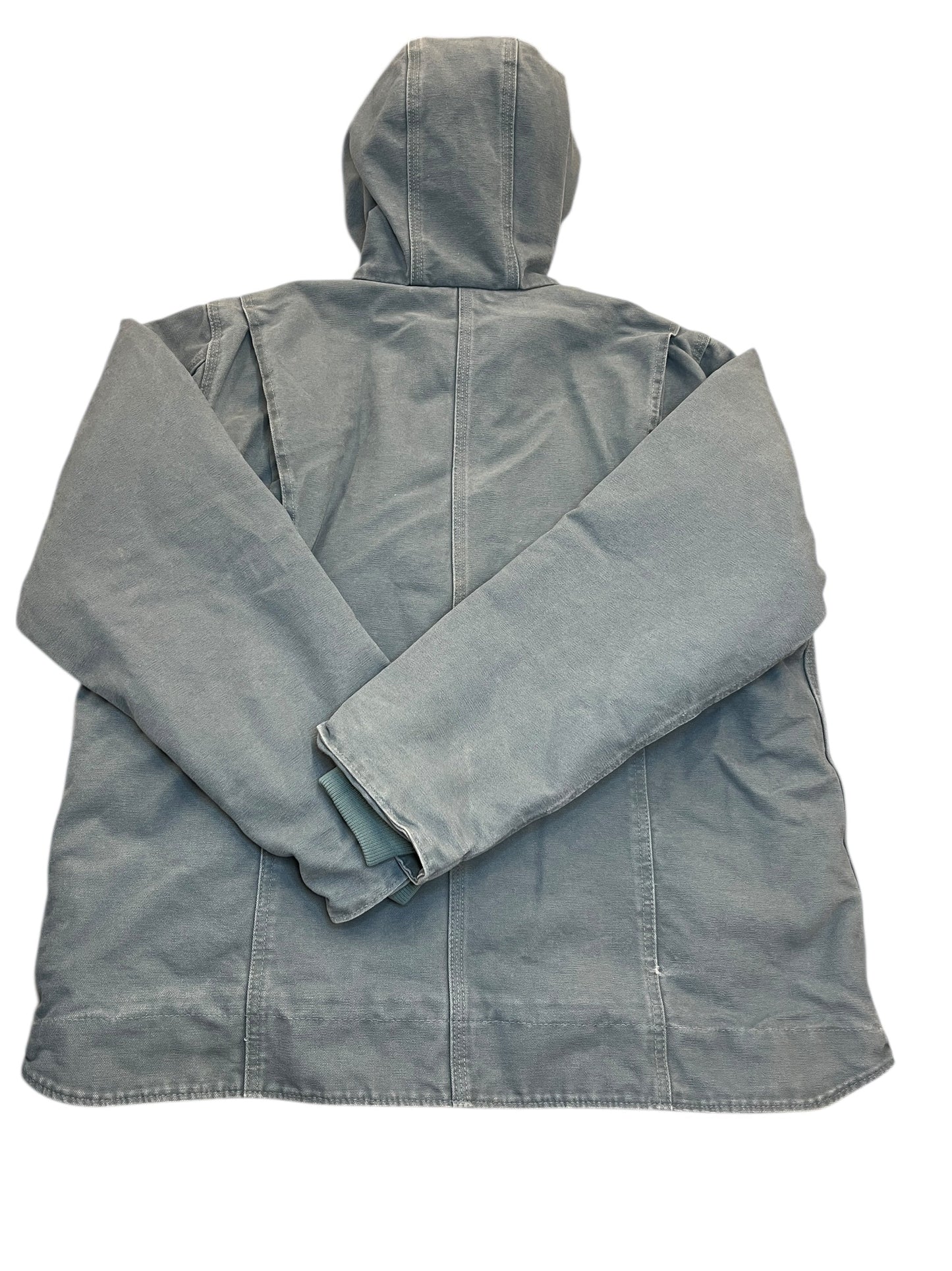 Coat Parka By Carhartt In Blue, Size:Xl