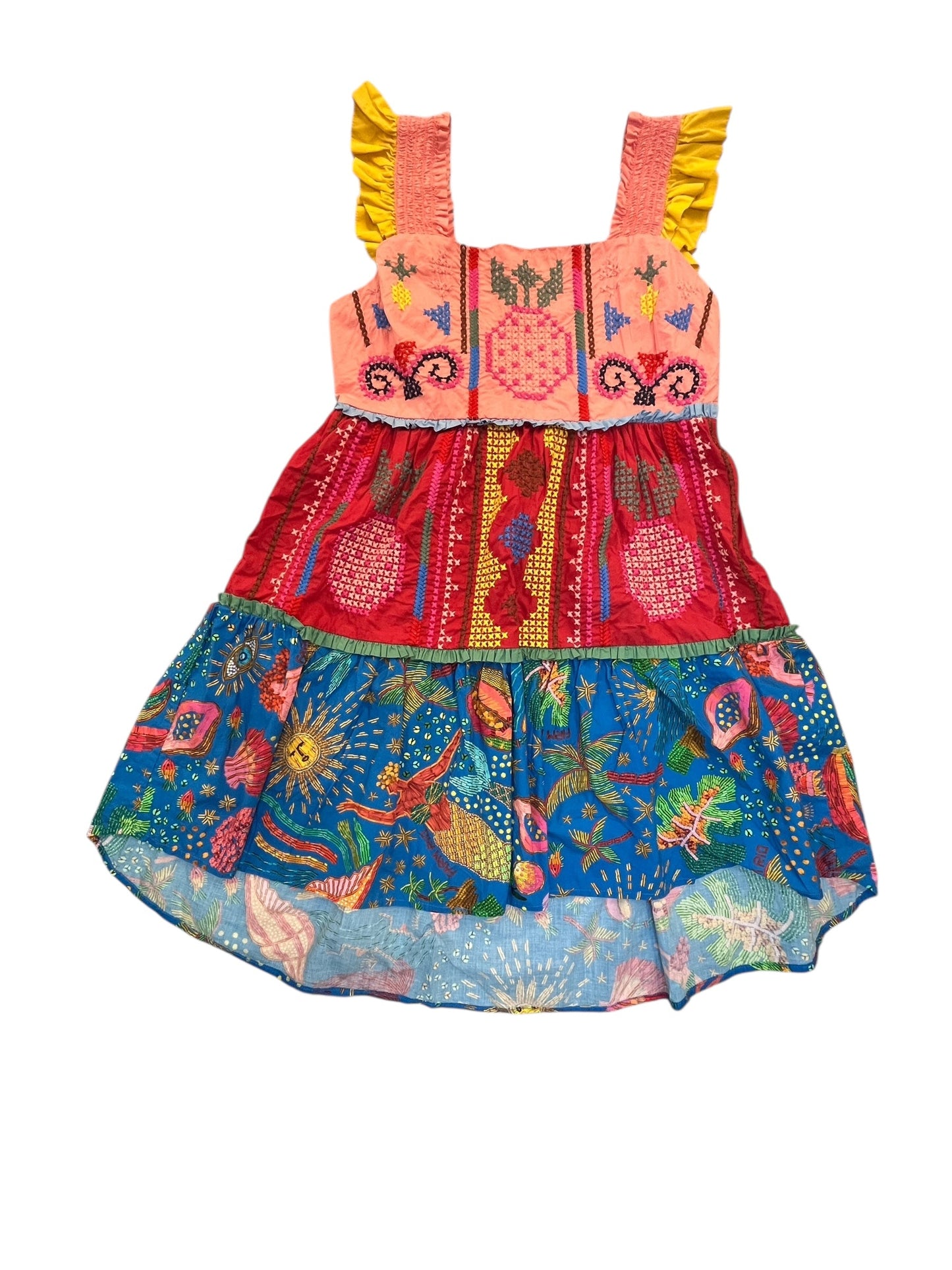 Dress Casual Short By Farm Rio In Multi, Size:S