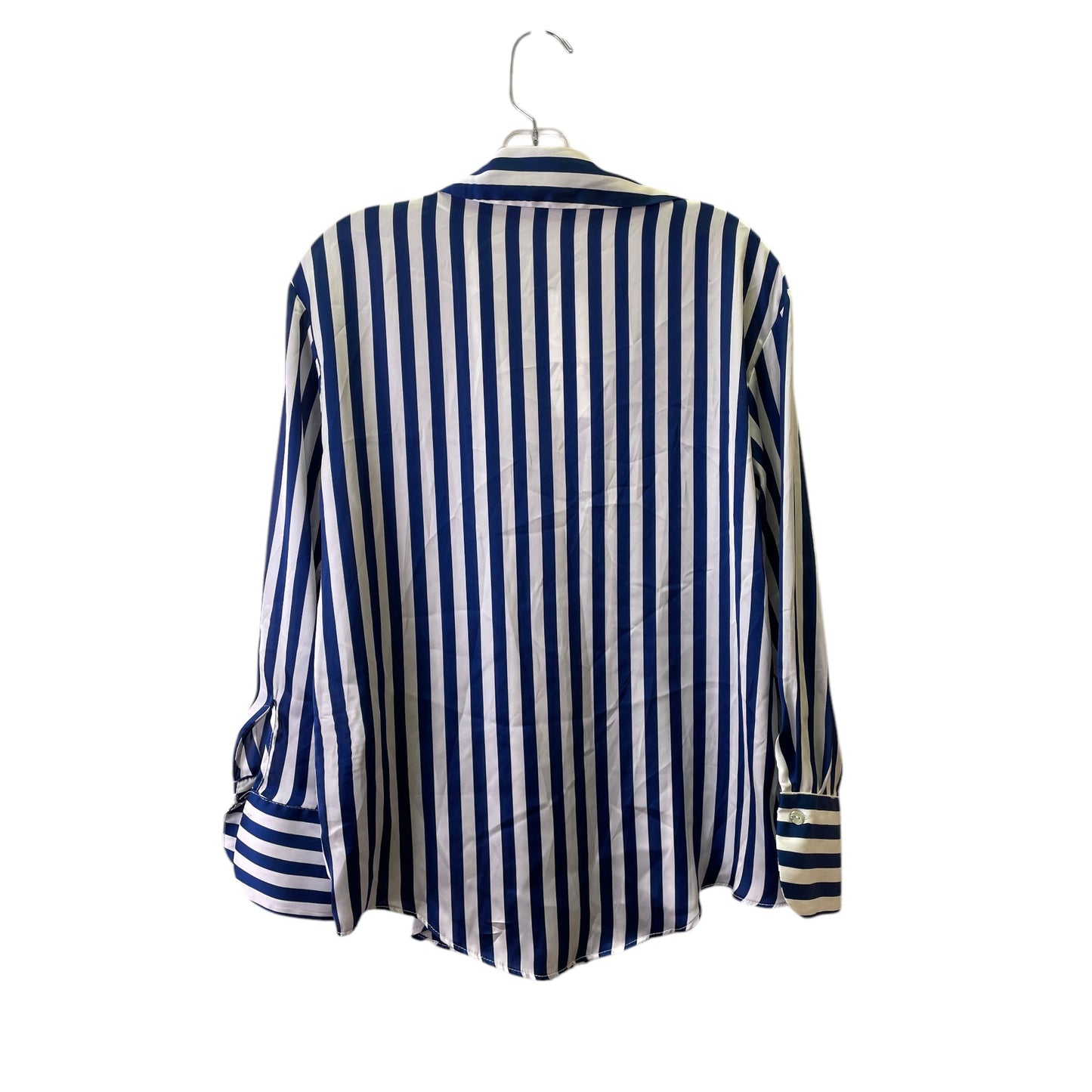 Top Ls By Zara In Blue & White, Size:S