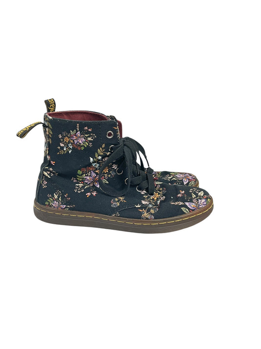 Shoes Sneakers By Dr Martens In Black & Purple, Size:6.5