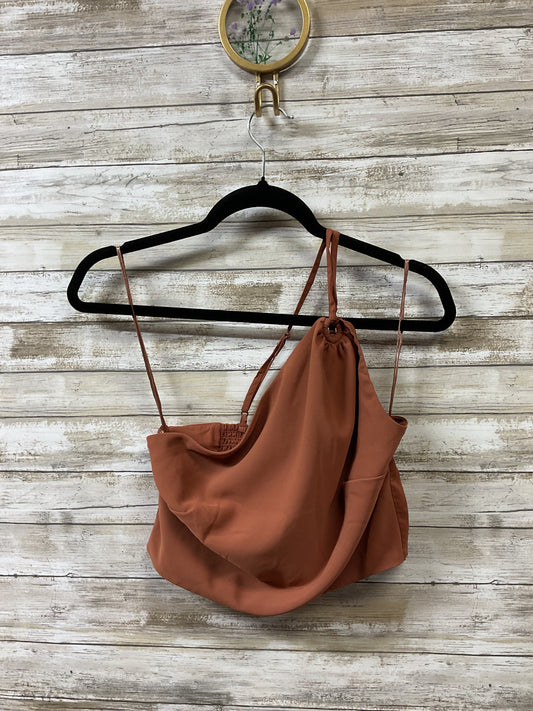 Top Sleeveless By Abercrombie And Fitch In Brown, Size:M
