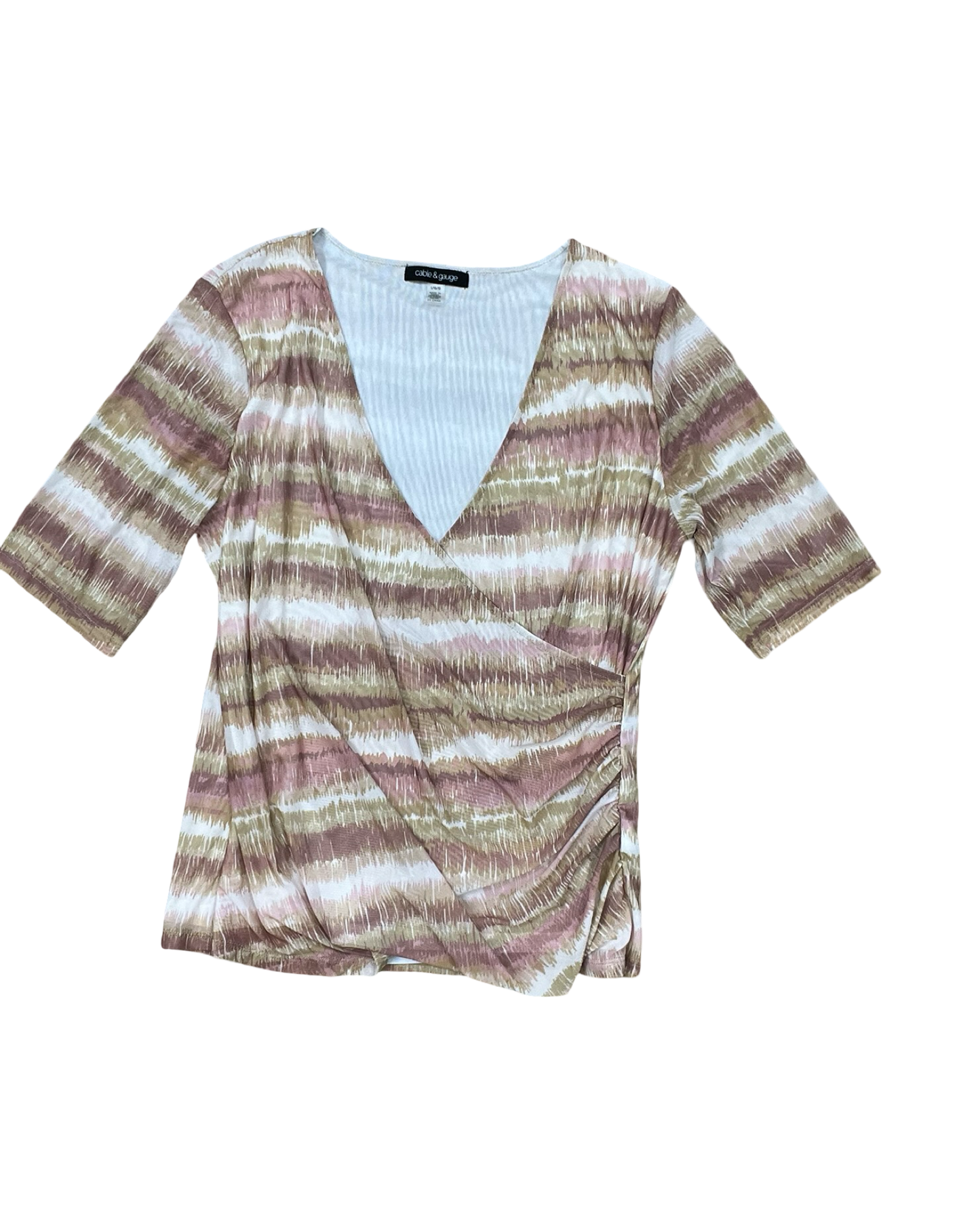 Top Ss By Cable And Gauge In Multi, Size:L