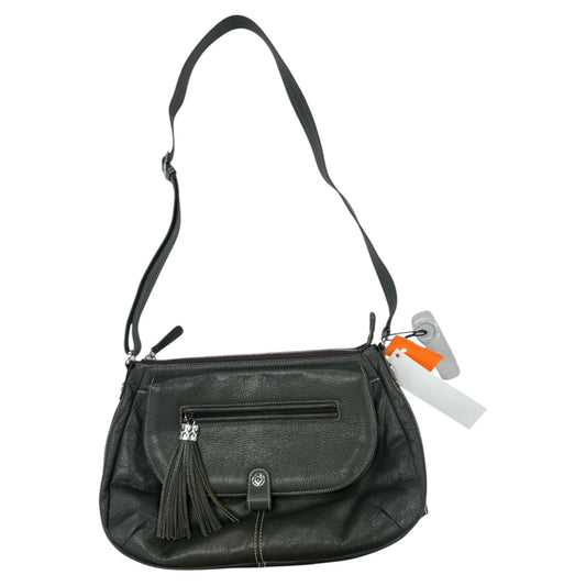 Handbag Leather By Brighton In Green, Size:Medium