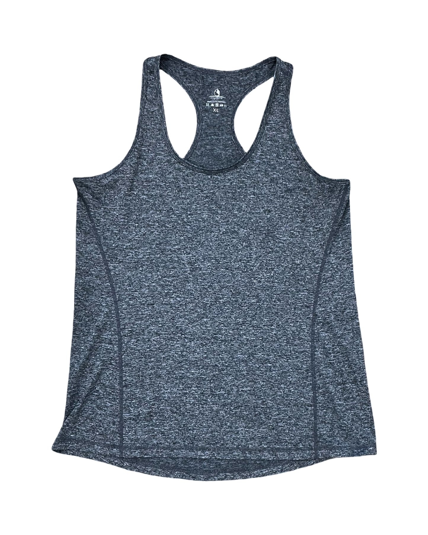 Athletic Tank Top By Icyzone In Grey, Size:Xl
