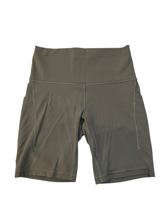 Athletic Shorts By Lululemon In Green, Size:M