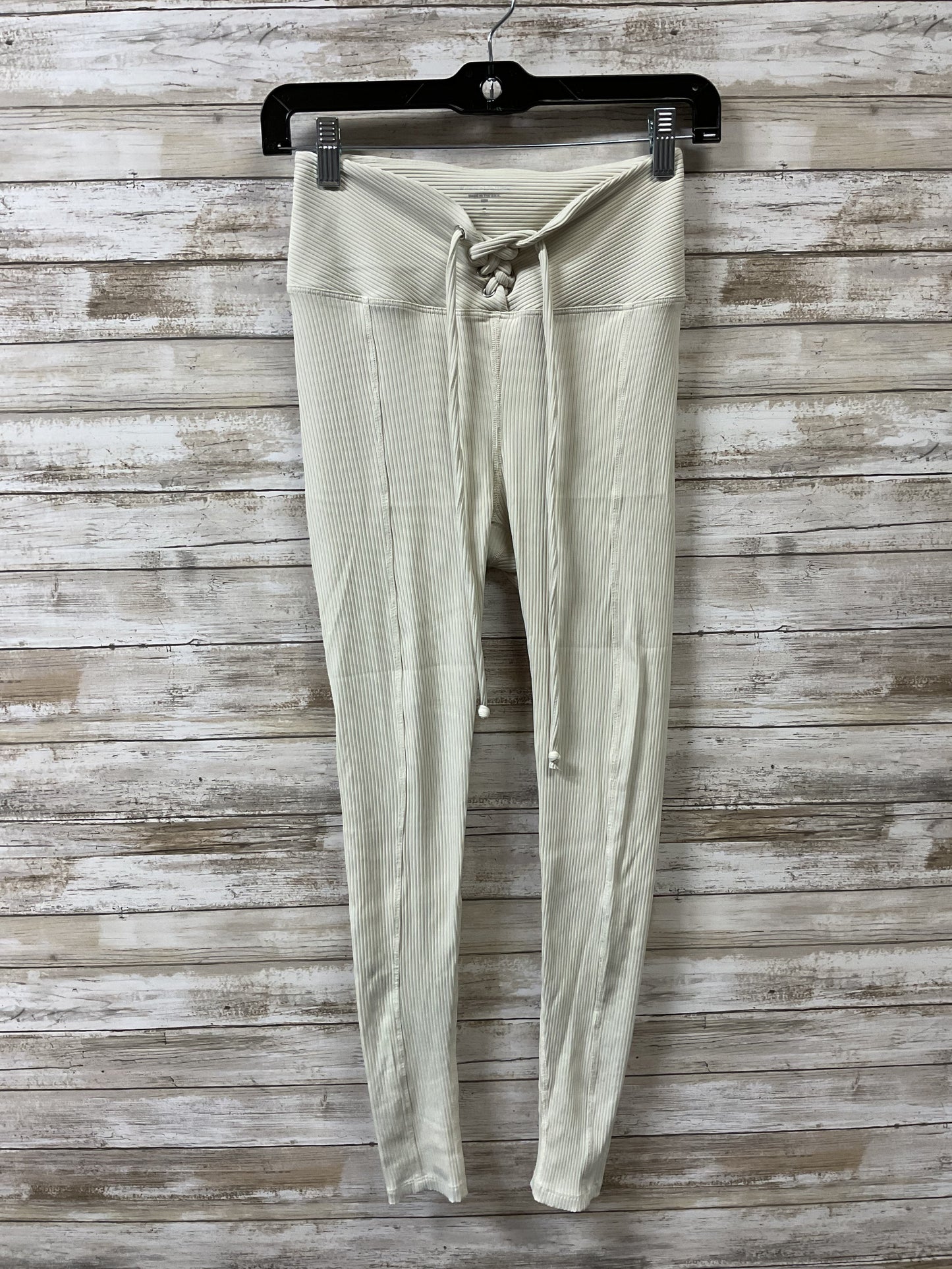 Athletic Leggings By Year Of Ours In Cream, Size:S