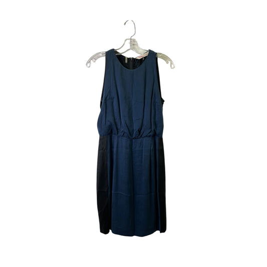 Dress Casual Short By Rebecca Taylor In Black & Blue, Size:S