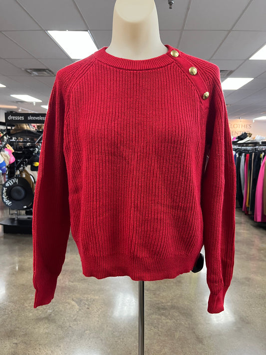 Sweater By J. Crew In Red, Size:Xs