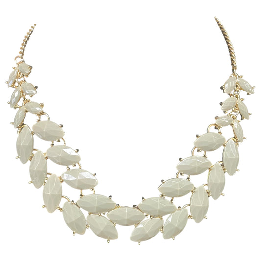 Necklace Statement By Cmc In Gold & Grey