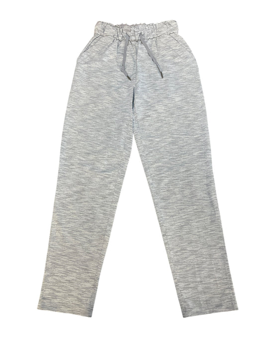 Athletic Pants By Lululemon In Grey, Size:Xs