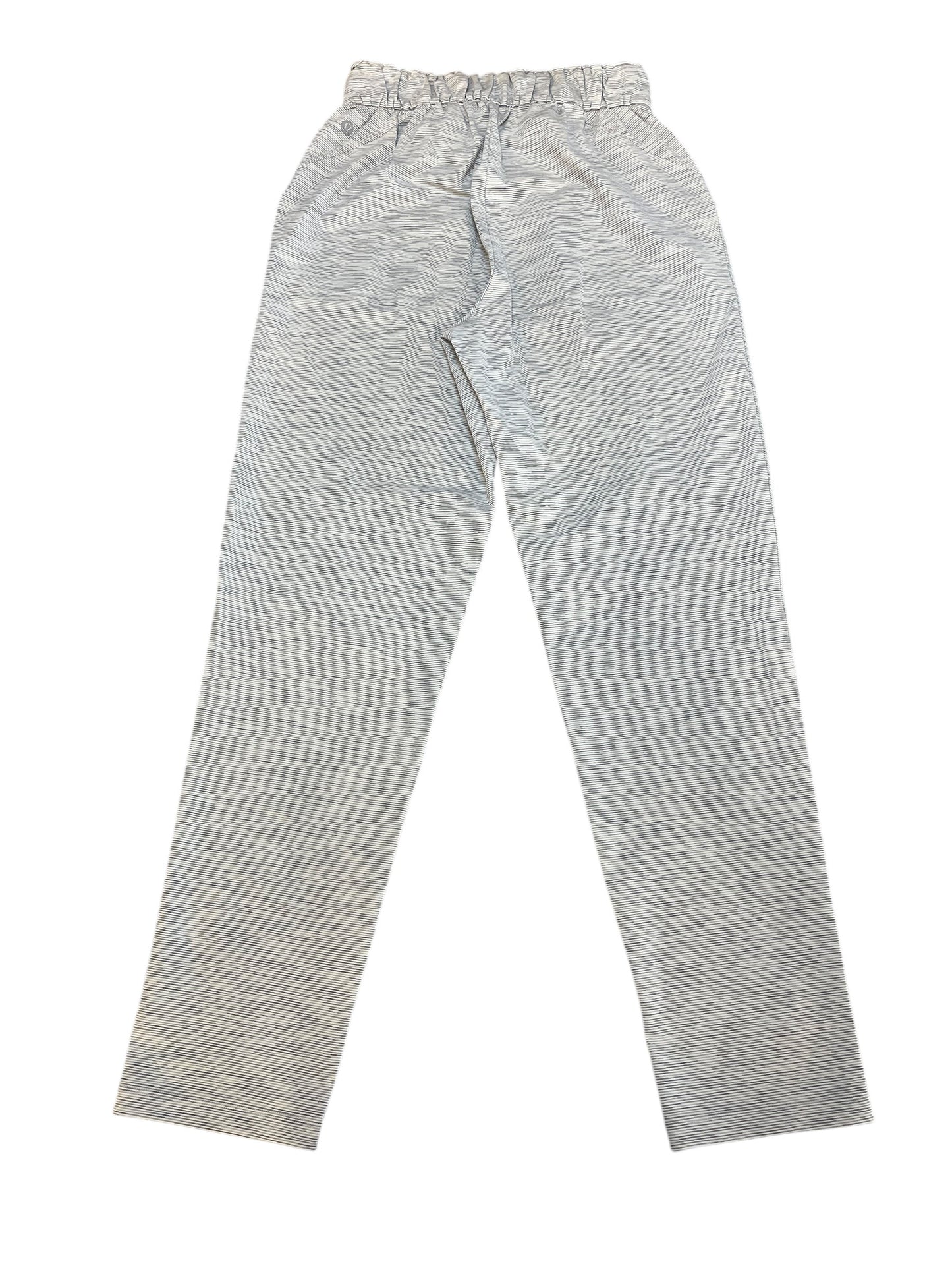 Athletic Pants By Lululemon In Grey, Size:Xs