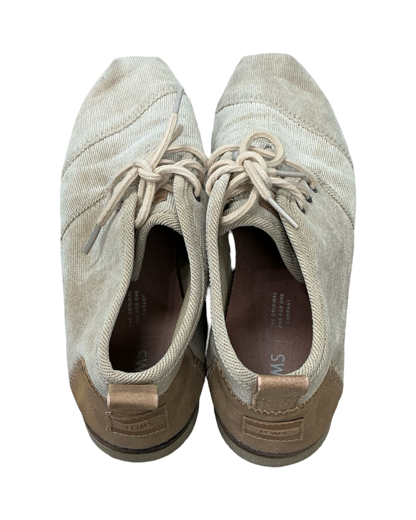 Shoes Flats By Toms In Tan, Size:8