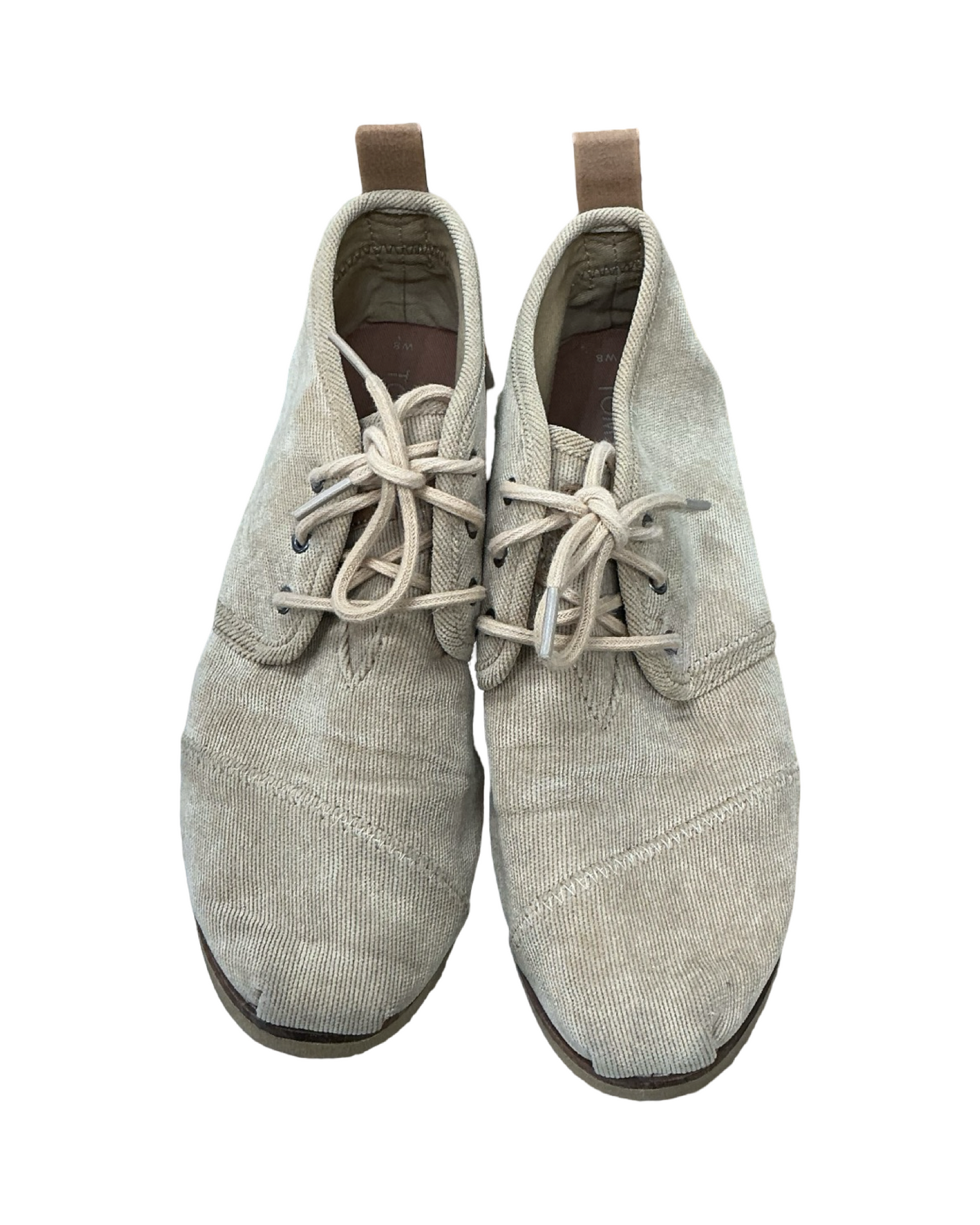 Shoes Flats By Toms In Tan, Size:8