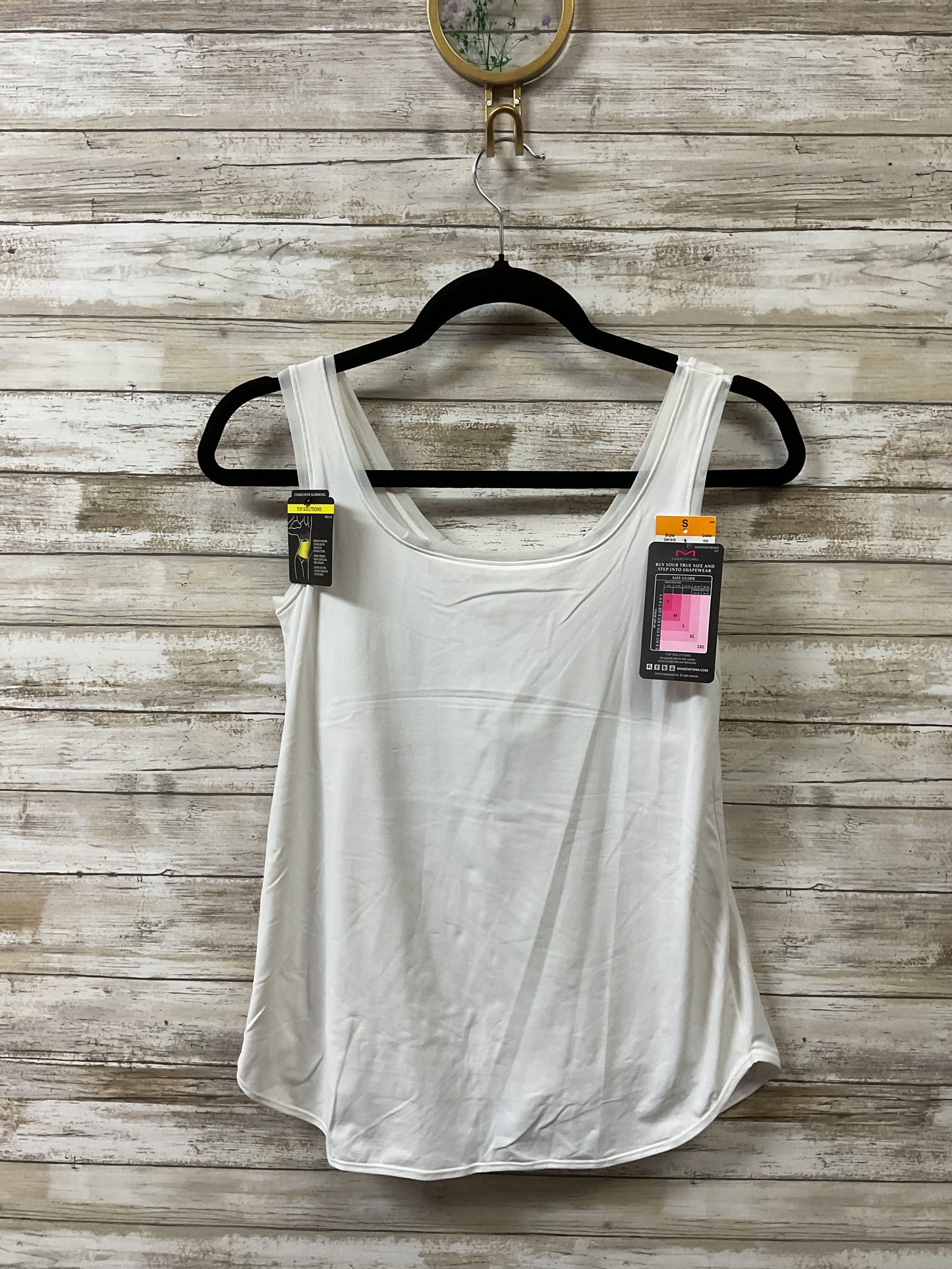 Top Cami By Maidenform In White, Size:S