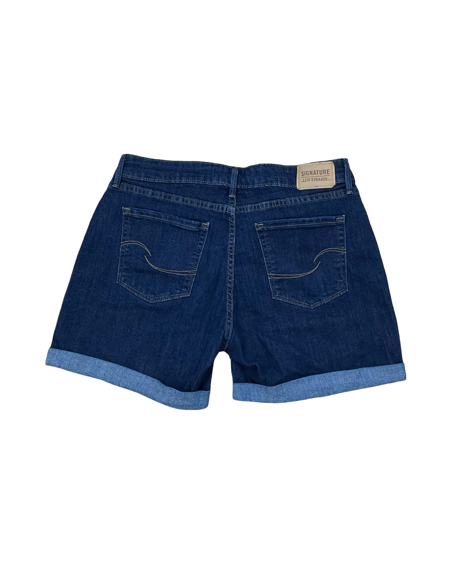 Shorts By Levis In Blue Denim, Size:8