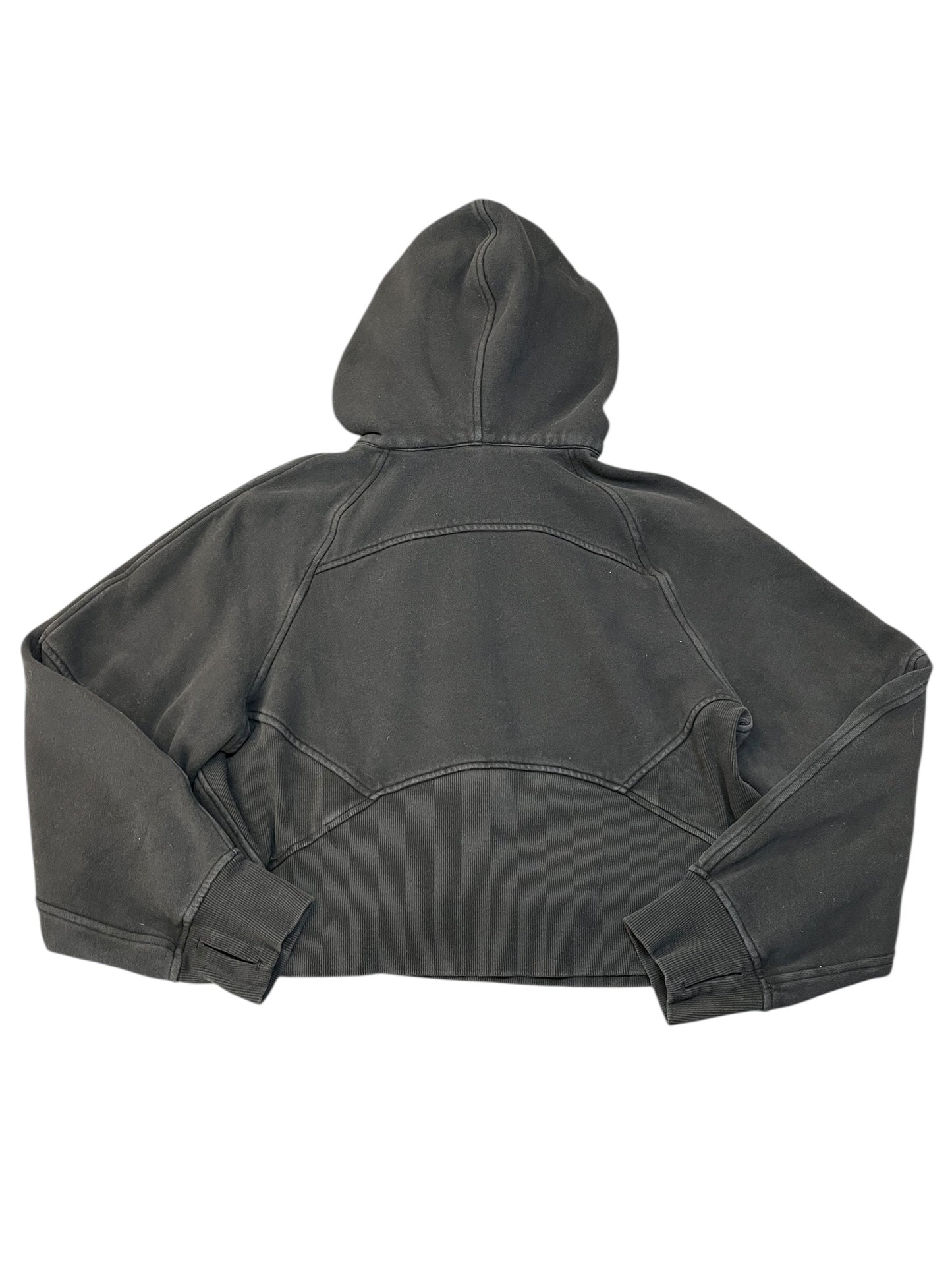 Athletic Sweatshirt Hoodie By Lululemon In Black, Size:Xs