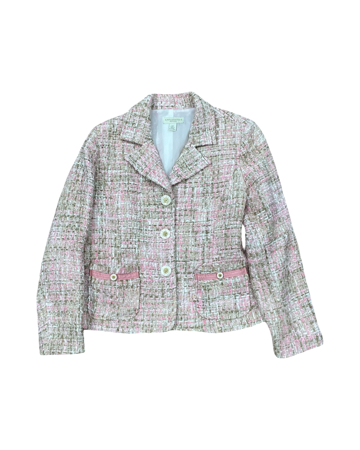 Blazer By Appleseeds In Pink, Size:6P