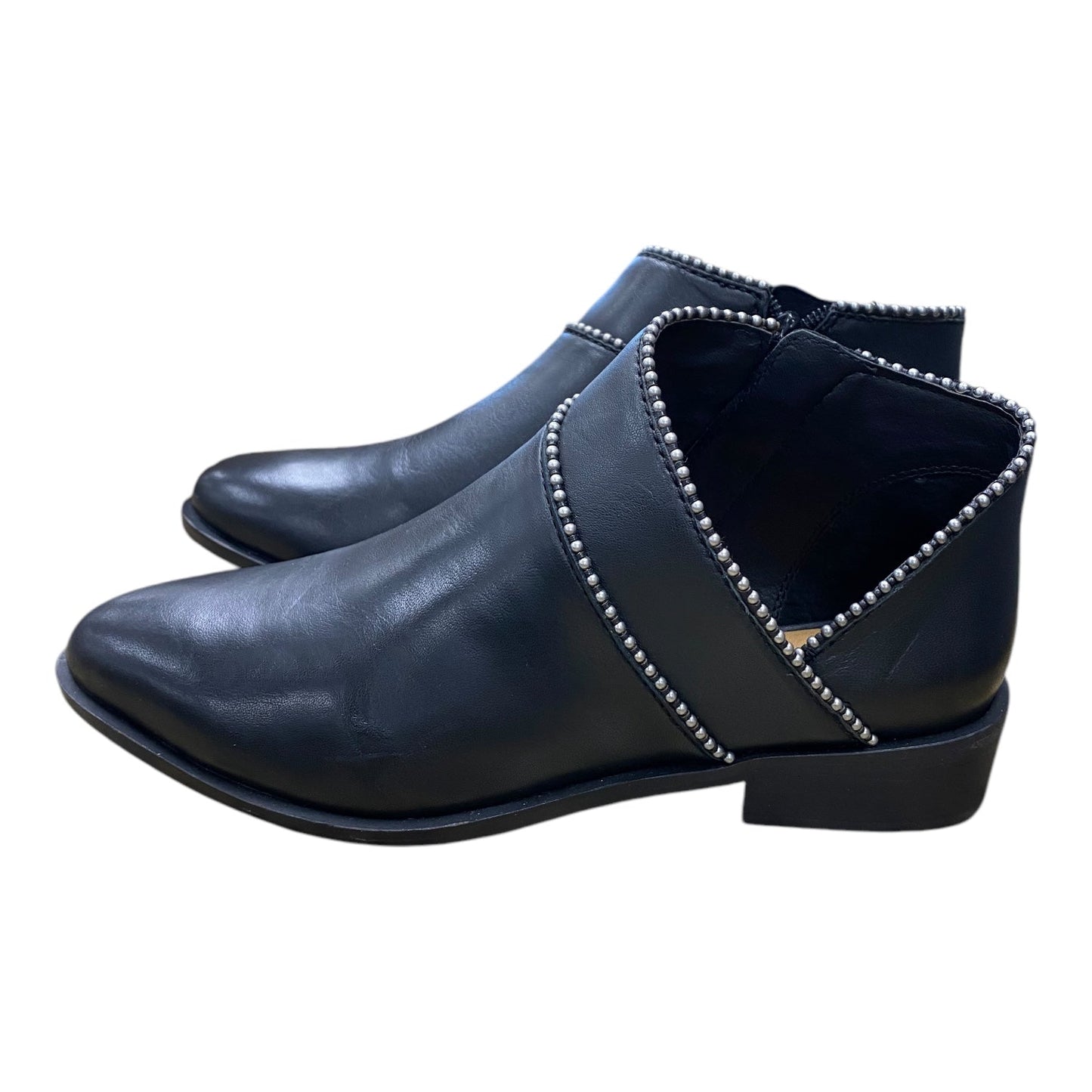 Boots Ankle Heels By Lucky Brand In Black, Size:6