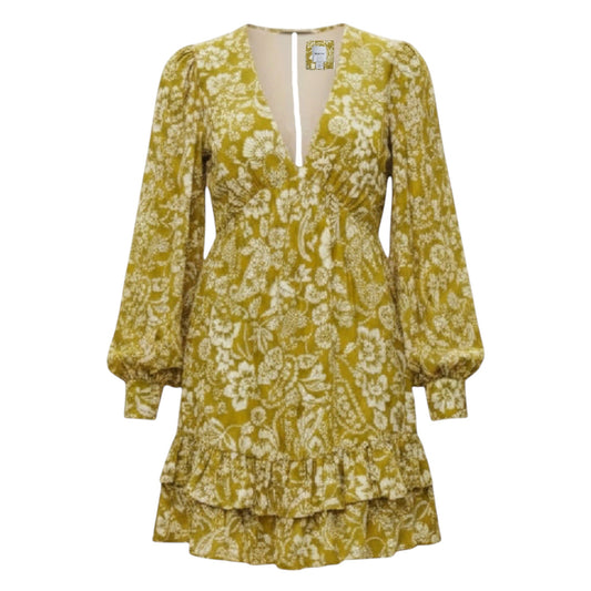 Dress Casual Short By Maeve In Chartreuse, Size: M