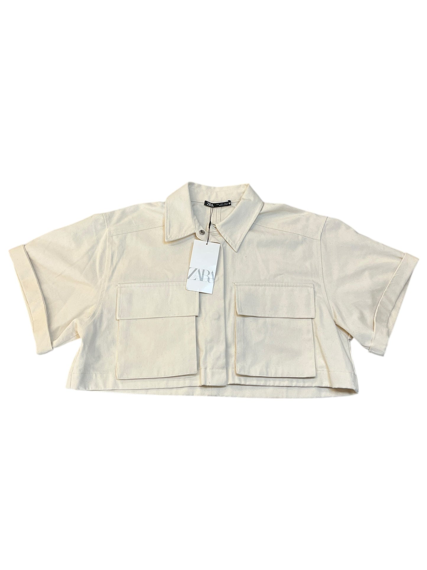 Jacket Other By Zara In Cream, Size:S