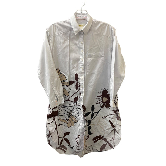Top Ls By Maeve In Brown & White, Size:Xs