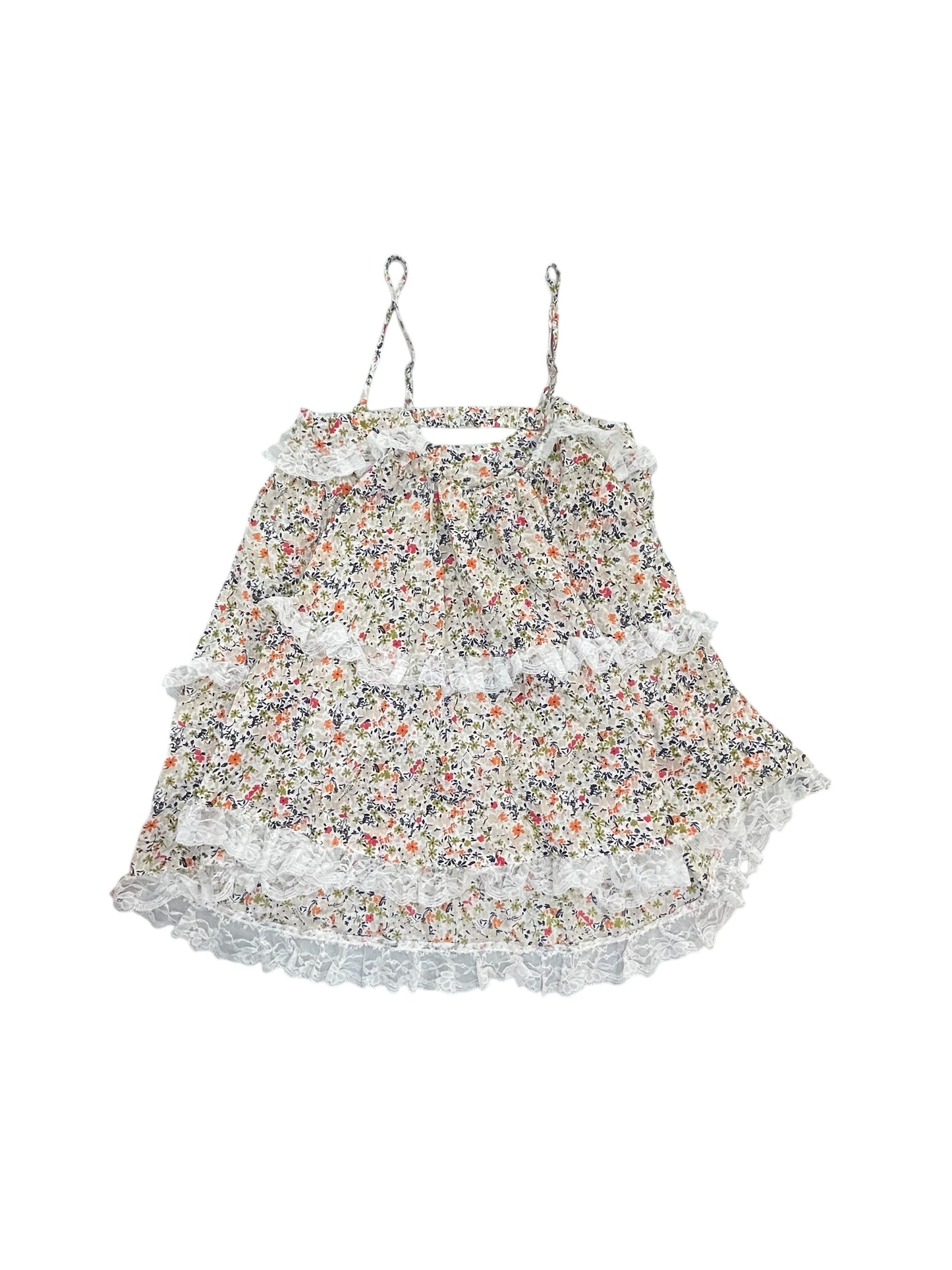 Dress Casual Short By Anthropologie In Floral Print, Size:S