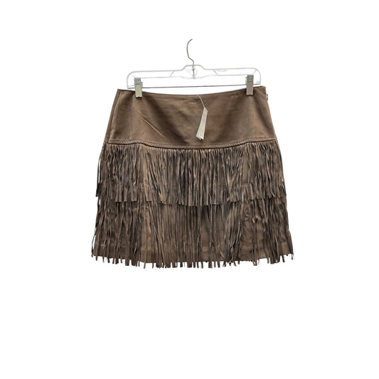 Skirt Mini & Short By Loft In Brown, Size:8