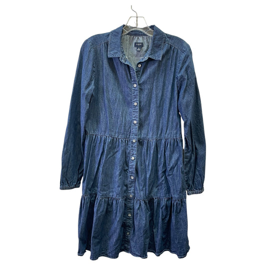 Dress Casual Short By J. Crew In Blue Denim, Size:S