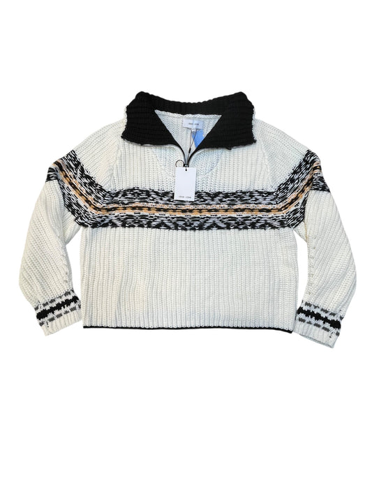 Sweater By John + Jenn In Black & Cream, Size:M
